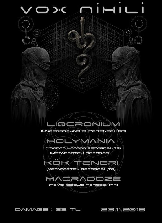 Vox Nihili // Tribal Darkpsy Gathering @Istanbul 23 Nov '18, 22:00