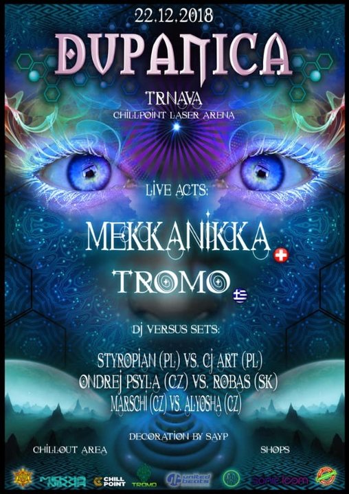 DuPaNiCa - Mekkanikka live! & Tromo live! 22 Dec '18, 21:00
