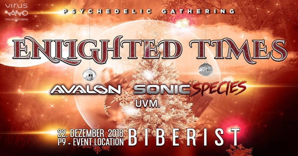 ENLIGHTED TIMES #AVALON #SONICSPECIES 22 Dec '18, 22:00