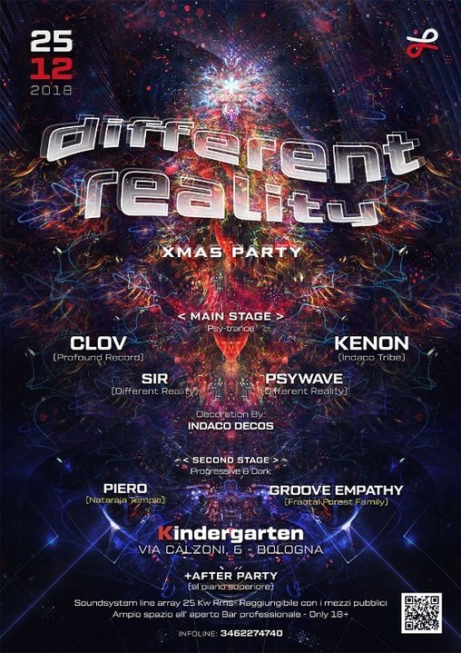 Different Reality XMas Party + After 25 Dec '18, 23:00
