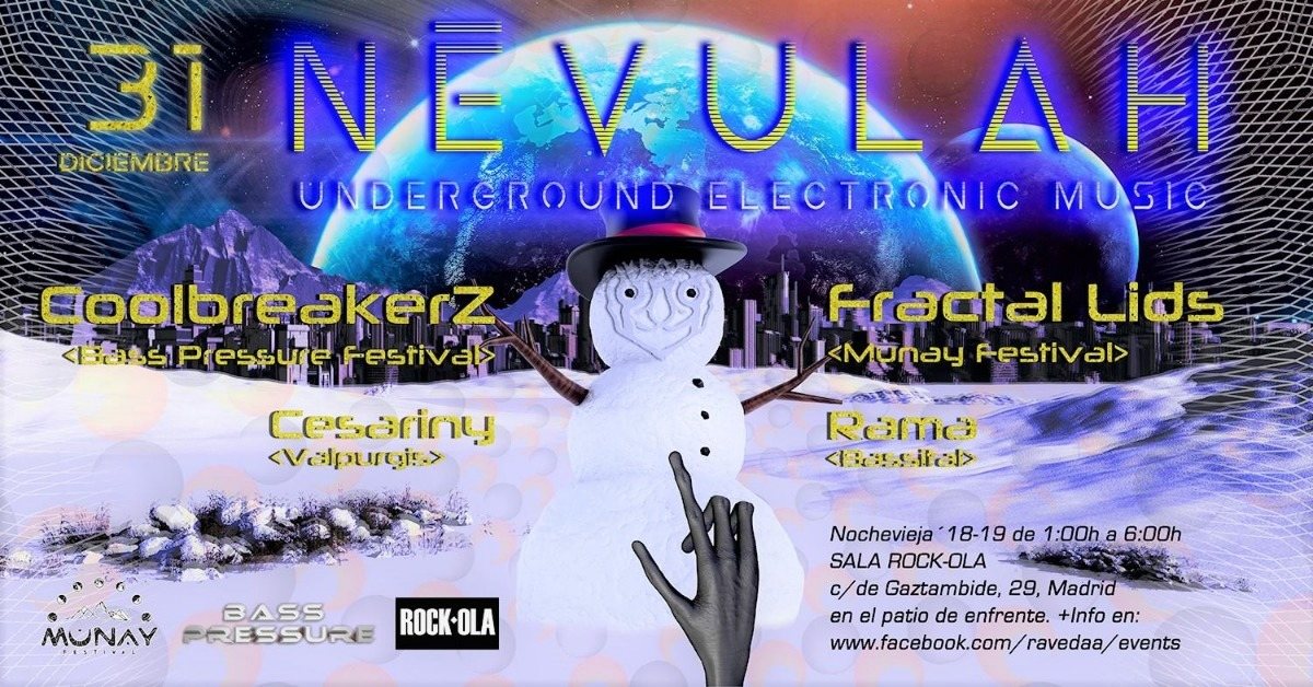 Fiesta Névulah Next 31:12 31 Dec '18, 23:30