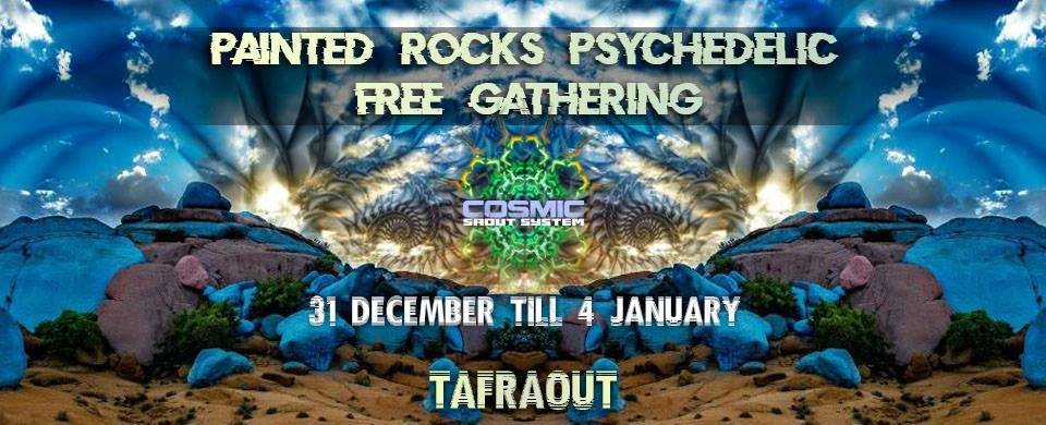 Painted rocks psychedelic free gathering 31 Dec '18, 14:00