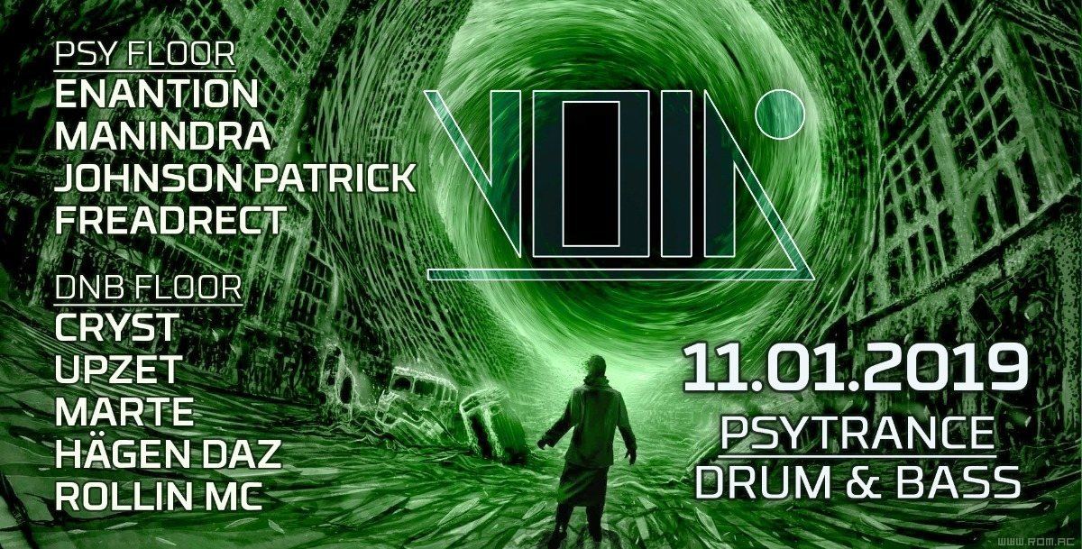 Enter the Void 11 Jan '19, 23:00