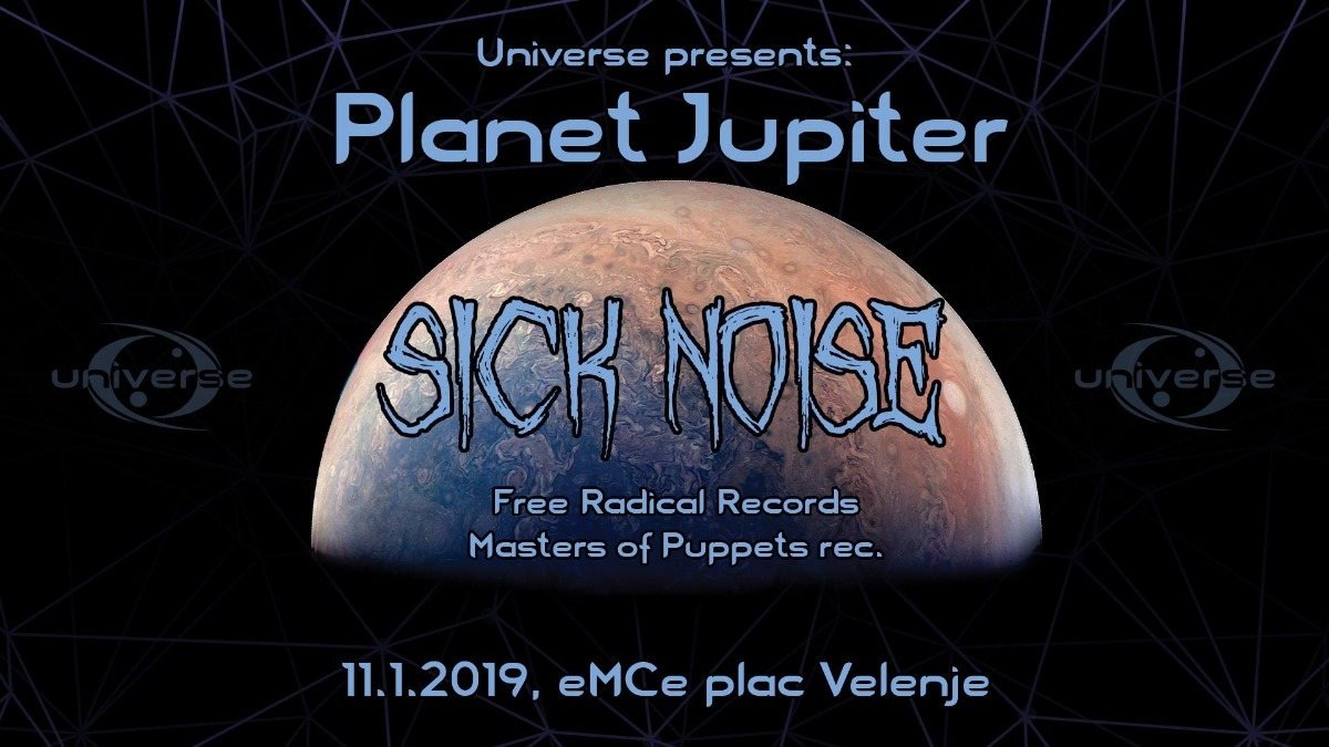 Universe presents: PLANET JUPITER 11 Jan '19, 22:00