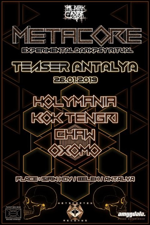 METACORE Festival TEASER Antalya 26 Jan '19, 22:00