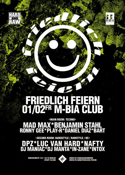 Friedlich Feiern 1 Feb '19, 23:30