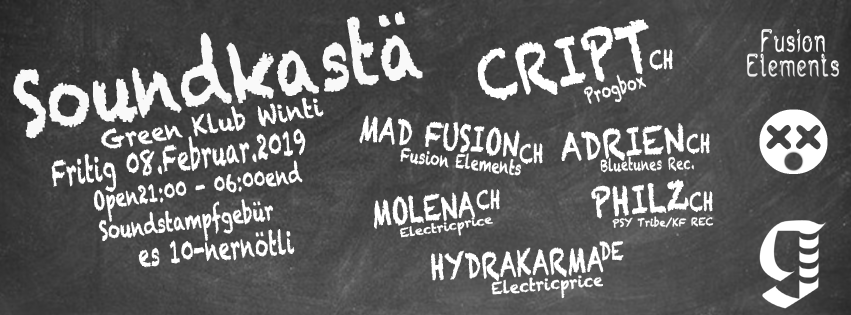 Soundkastä 8 Feb '19, 22:00