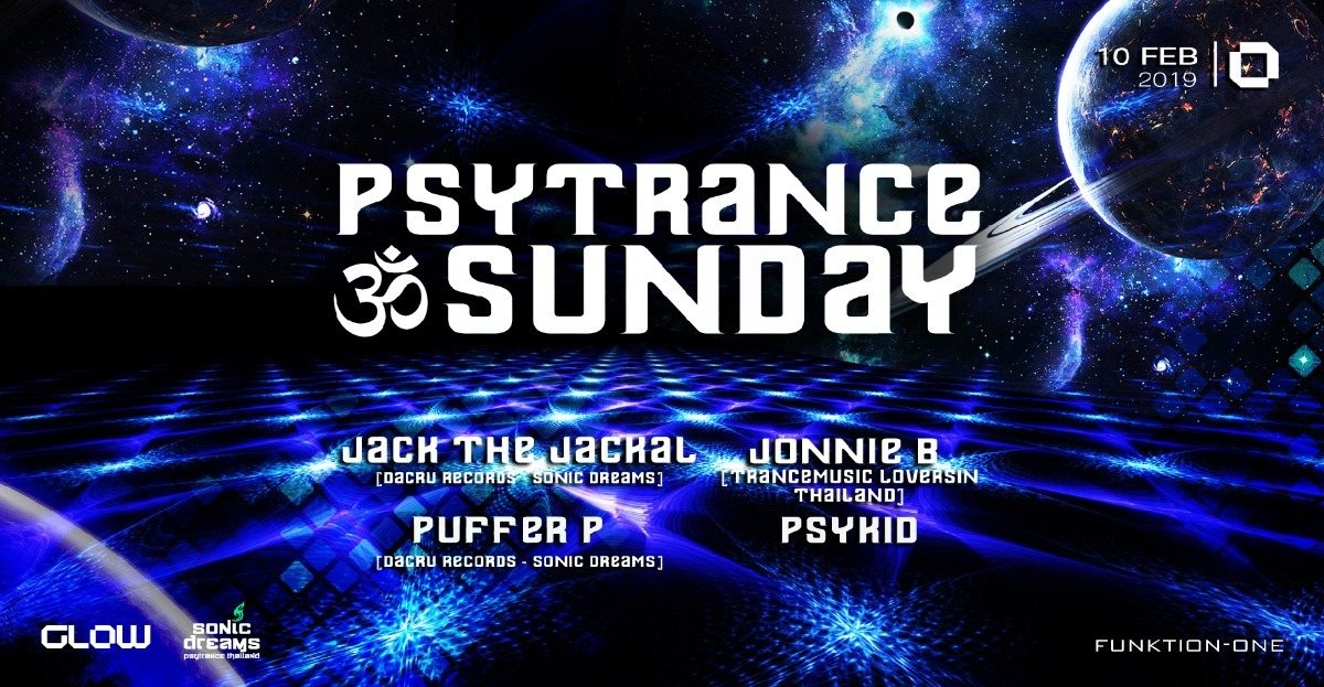 PsyTrance ॐ Sunday at GLOW 10 Feb '19, 21:30