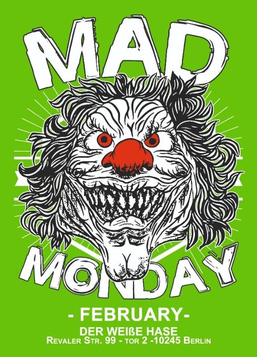 Mad Monday • presents Messy Household Showcase | 11.02.19 |l 11 Feb '19, 23:00