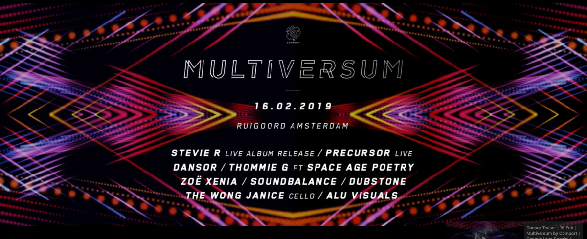 Multiversum by Comport - Cosmic Love 16 Feb '19, 22:00
