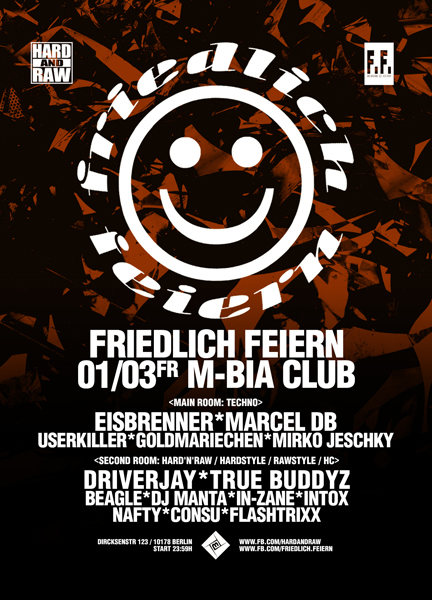 Friedlich Feiern 1 Mar '19, 23:30