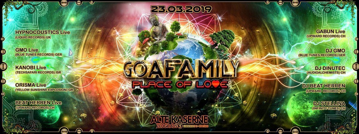 **GOAFAMILY - Place of Love** 23 Mar '19, 22:30