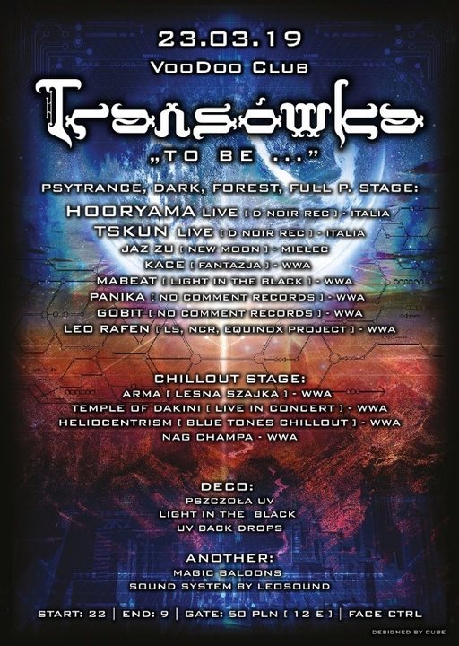 TRANSOWKA "To Be.." 23 Mar '19, 22:00