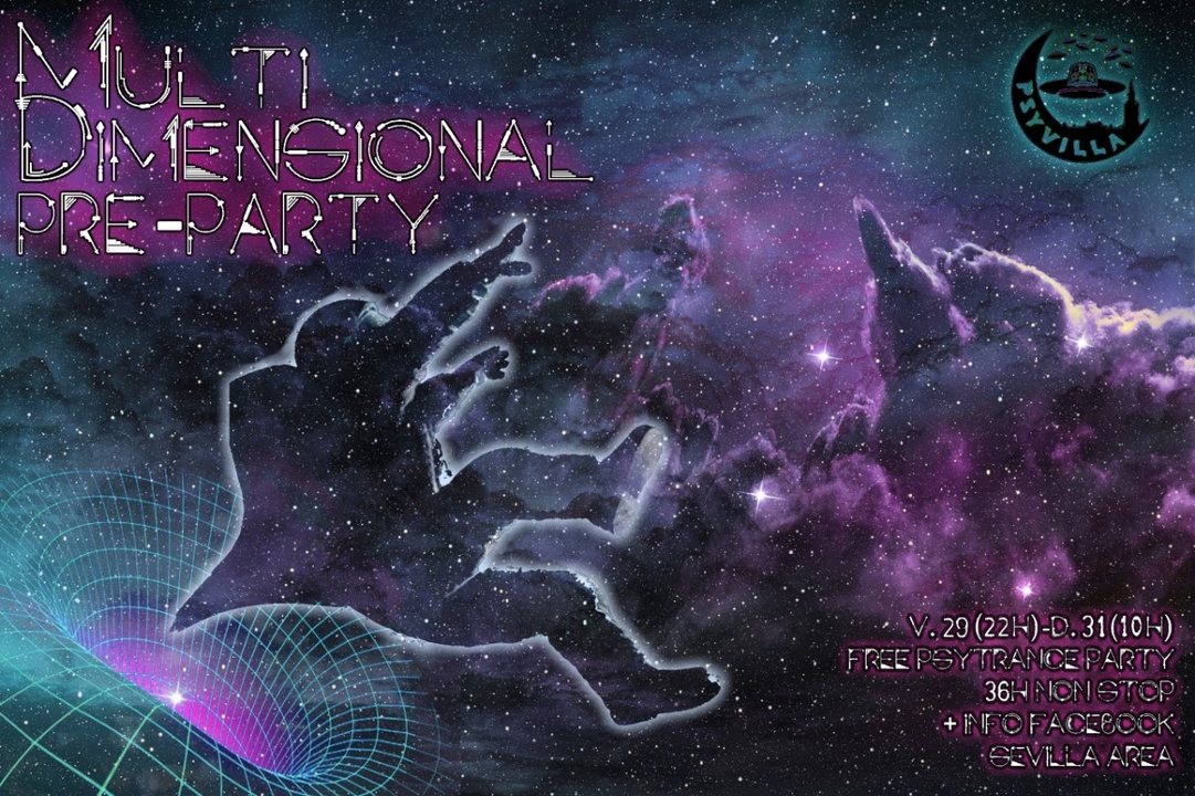 Psyvilla Presenta: MULTI DIMENSIONAL FESTIVAL 29 Mar '19, 22:00