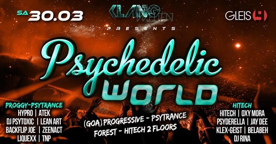 Psychedelic World 30 Mar '19, 23:00
