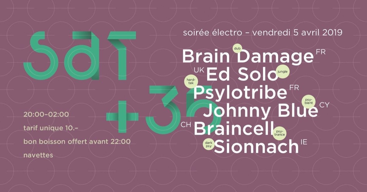 Satellite 35 ans 5 Apr '19, 20:30
