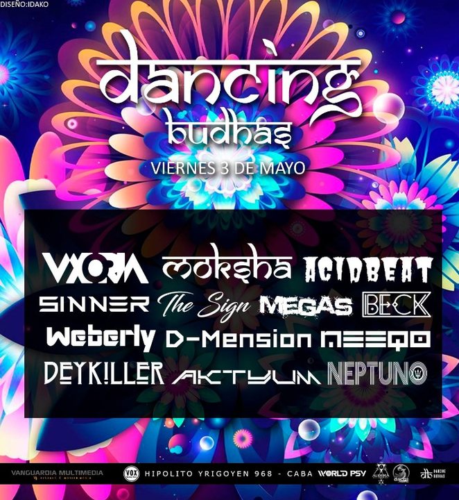 Dancing Budhas 3 May '19, 23:30