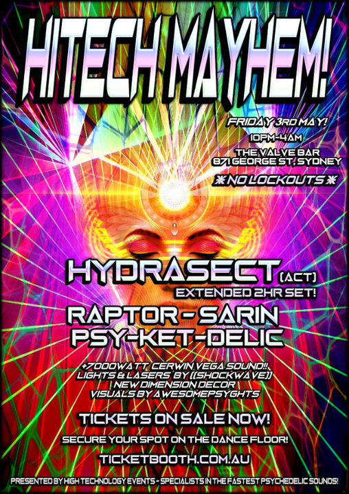 Hitech Mayhem! 3 May '19, 22:00