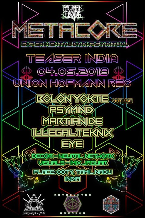 METACORE Festival Teaser INDIA by Union Hofmann Records 4 May '19, 19:00