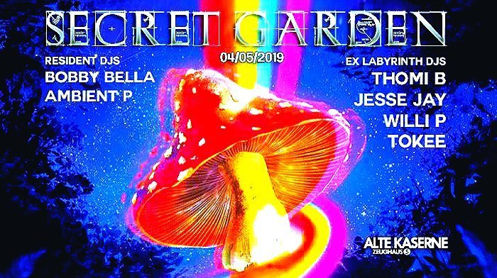 SECRET GARDEN w/ ex-Labyrinth DJs 4 May '19, 23:00