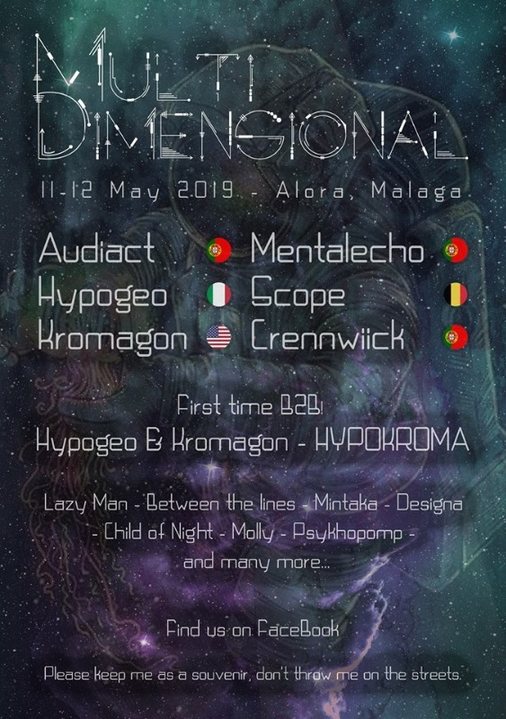 Multi Dimensional Festival 11 May '19, 22:00