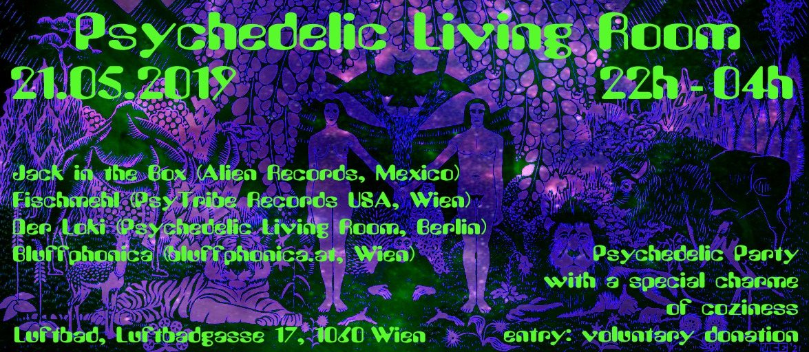 Psychedelic Living Room 21 May '19, 20:00