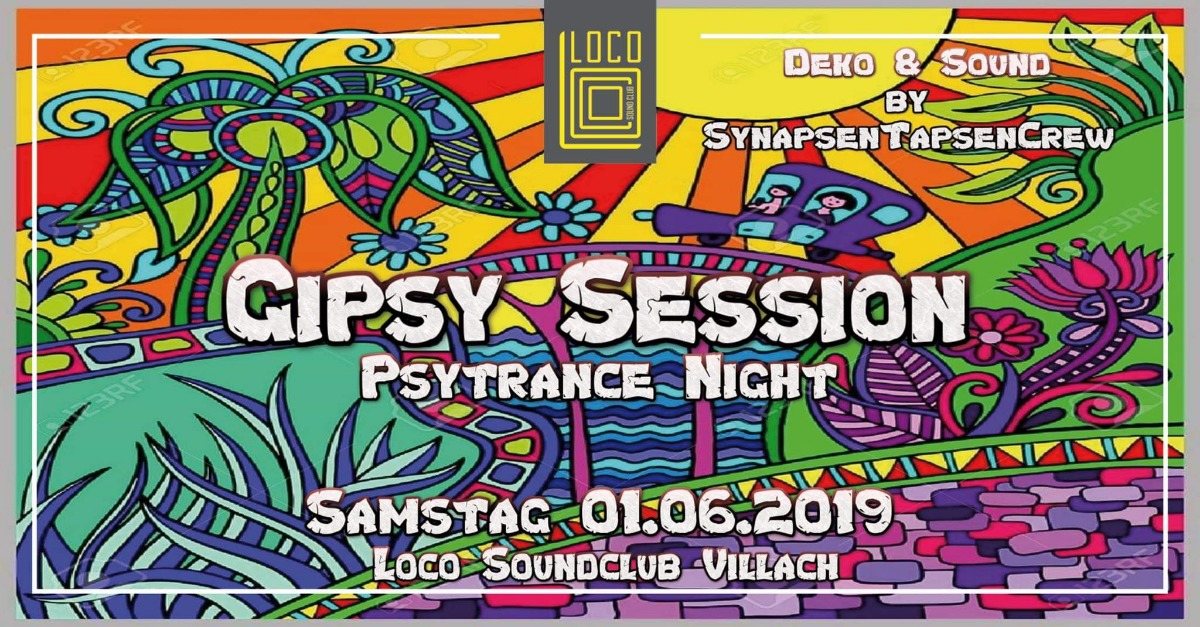 Gypsy Session - Psytrance Night 1 Jun '19, 22:00