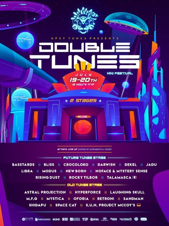 Double Tunes | 18 Hours of Psychedelic Experience 19 Jul '19, 23:30