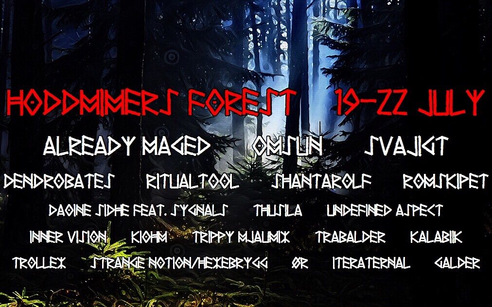 Hoddmimers Forest 19 Jul '19, 18:00
