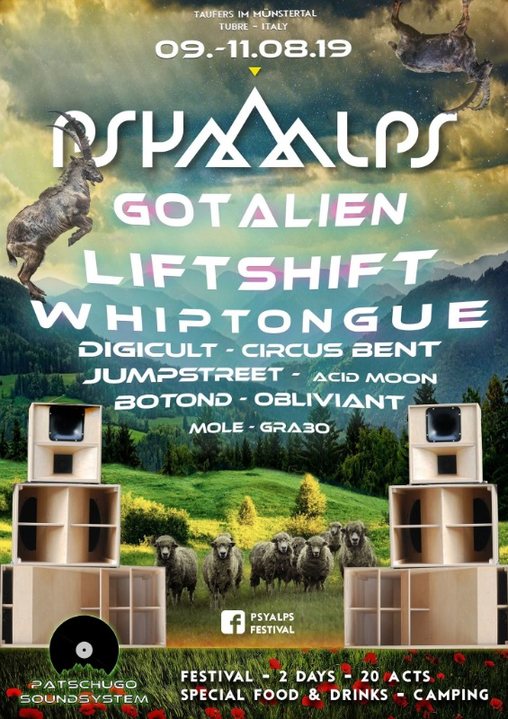 Psyalps Festival 9 Aug '19, 15:00