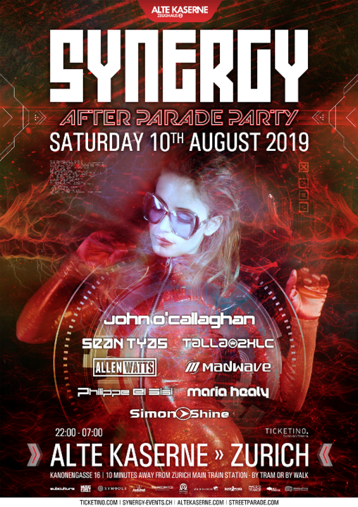 SYNERGY 'After Parade Party' 10 Aug '19, 22:00