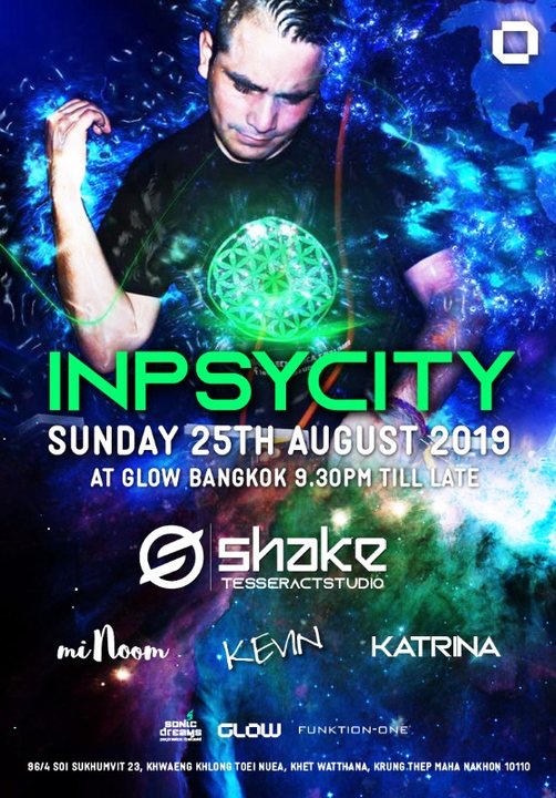 GLOW Sunday w/ Inpsycity 25 Aug '19, 21:30