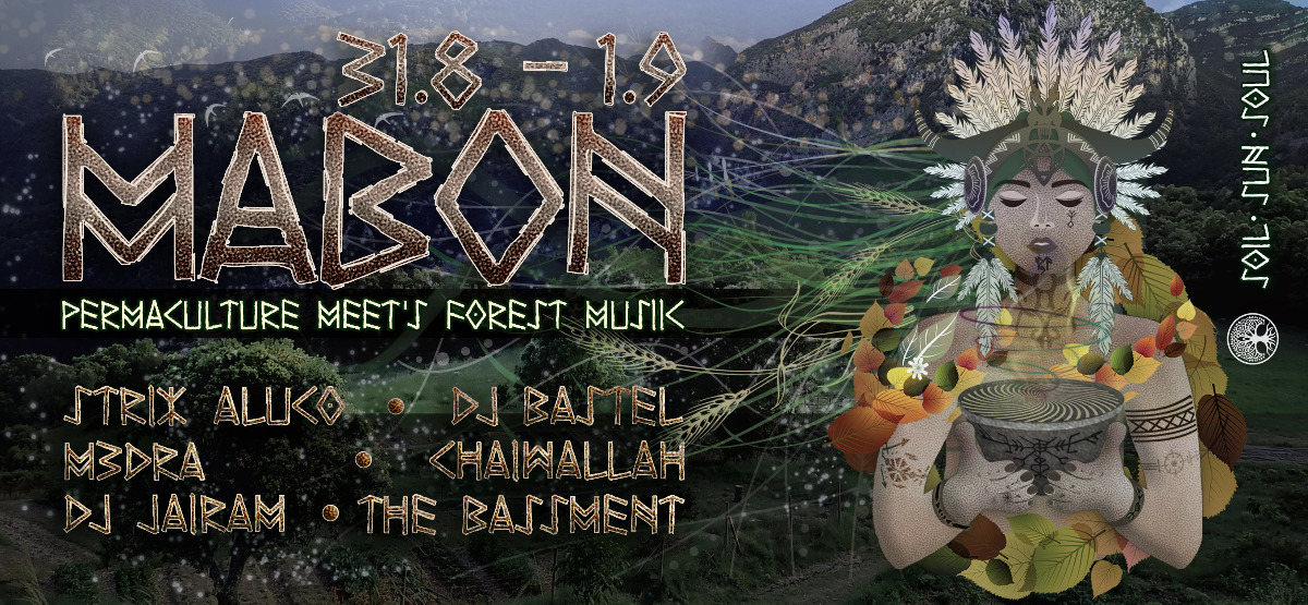 Mabon - Permaculture meets Psycadelic Forest Music 31 Aug '19, 18:00