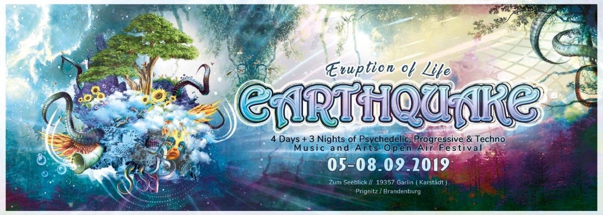 Earthquake Open Air Gathering 2019 5 Sep '19, 20:00