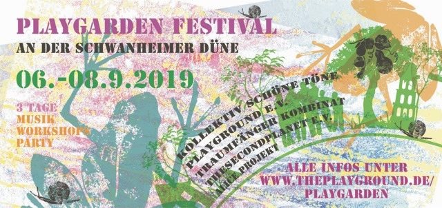 Playgarden Festival 2019 6 Sep '19, 22:00