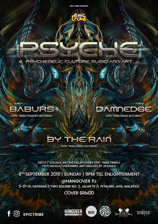 EPIC Tribe pres. PSYCHE 8 Sep '19, 21:00