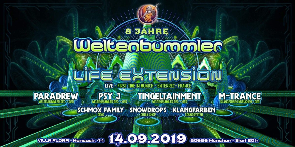 8 Jahre Weltenbummler 14 Sep '19, 20:00