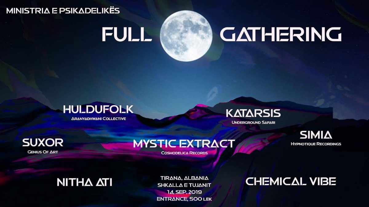 Full Moon Gathering 14 Sep '19, 22:00
