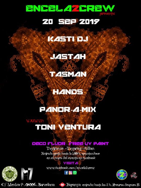 ENCELA2CREW PRESENTS: 20 Sep '19, 23:30