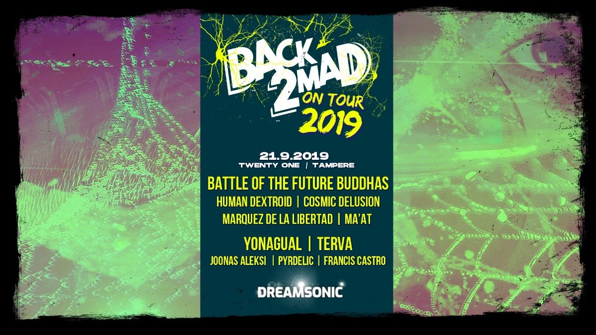 Back2Mad on Tour 2019 21 Sep '19, 21:00