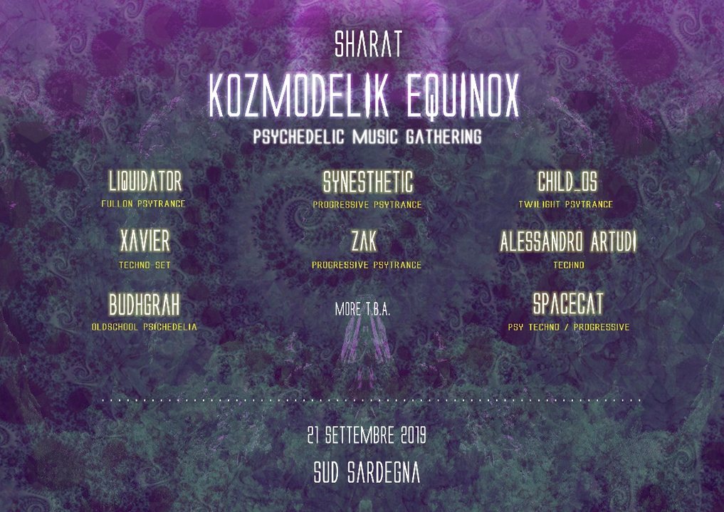 SHARAT - A Kozmodelik EquinoX 21 Sep '19, 19:00
