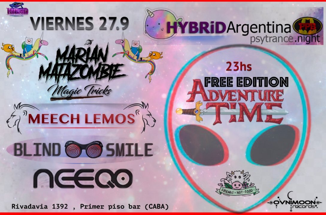 Freepa at PPB // Hybrid Argentina // Psytrance 27.9.19 27 Sep '19, 23:00