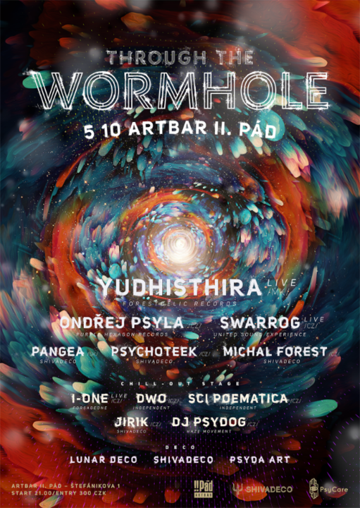 Through the Wormhole - psychedelic rave voyage 5 Oct '19, 21:00