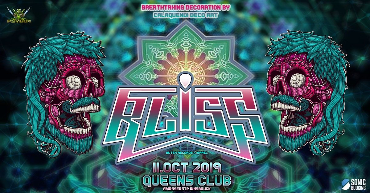 Psybox pres. BLISS *live 11 Oct '19, 22:00