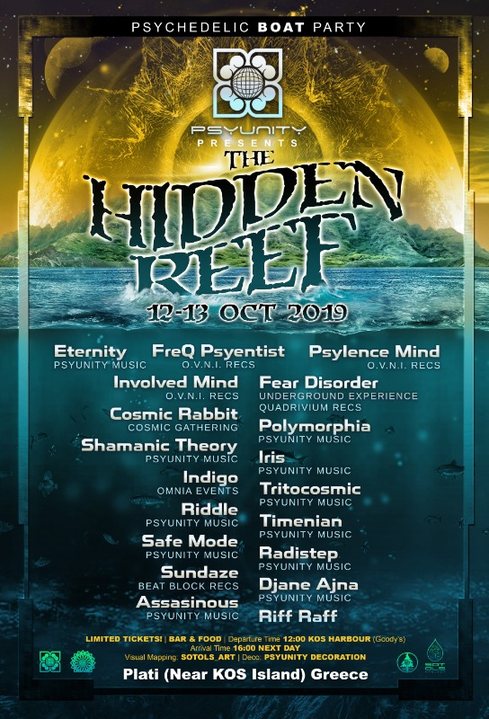 Hidden Reef Boat party 12 Oct '19, 12:00