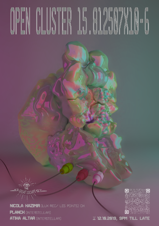 Open Cluster 15.812507x10-6 12 Oct '19, 18:00