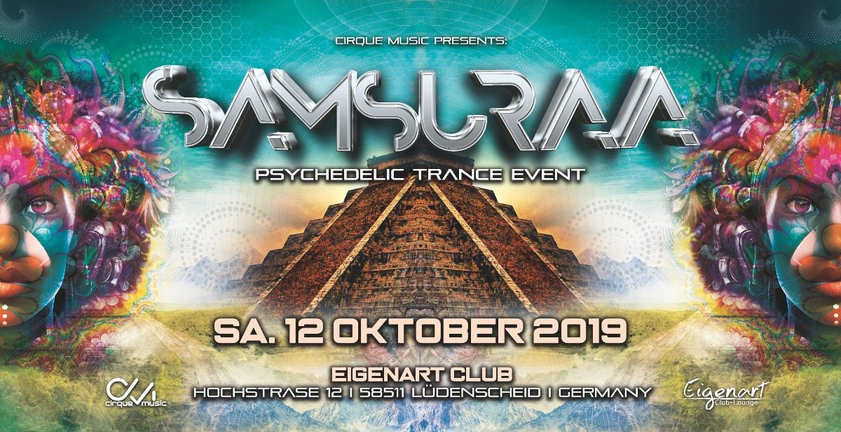 ·•●❂ Samsuraa °nouveau spectacle° ❂●•· 12 Oct '19, 22:00