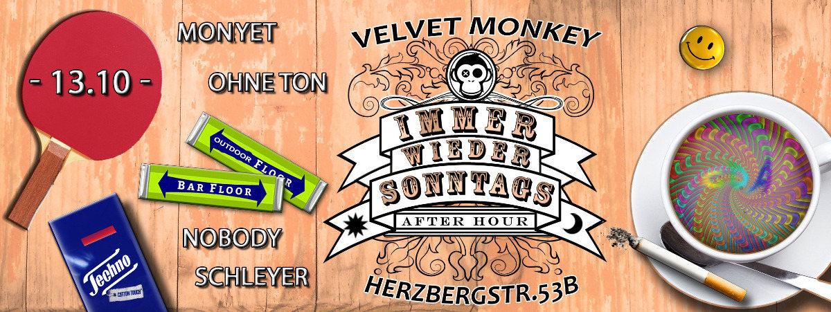 Afterhour - immer wieder sonntags 13 Oct '19, 10:00
