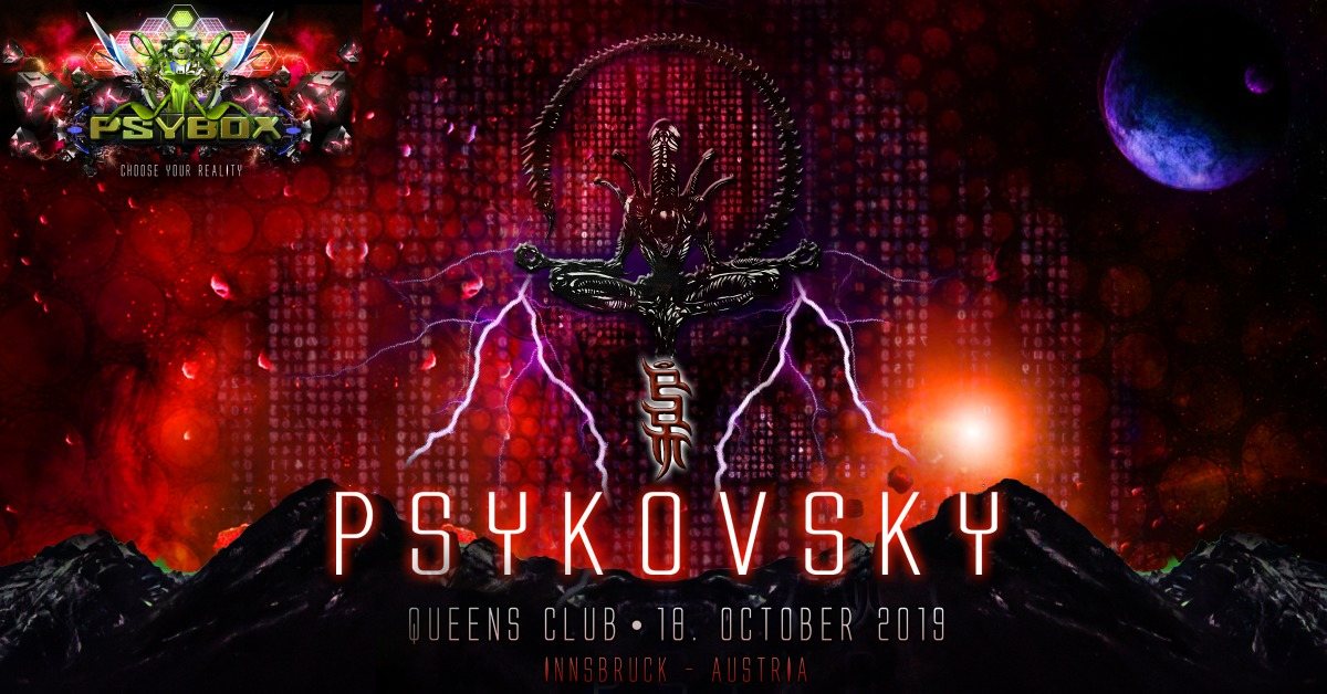 Psybox pres. Psykovsky - 8 Hours Ritual 18 Oct '19, 22:00