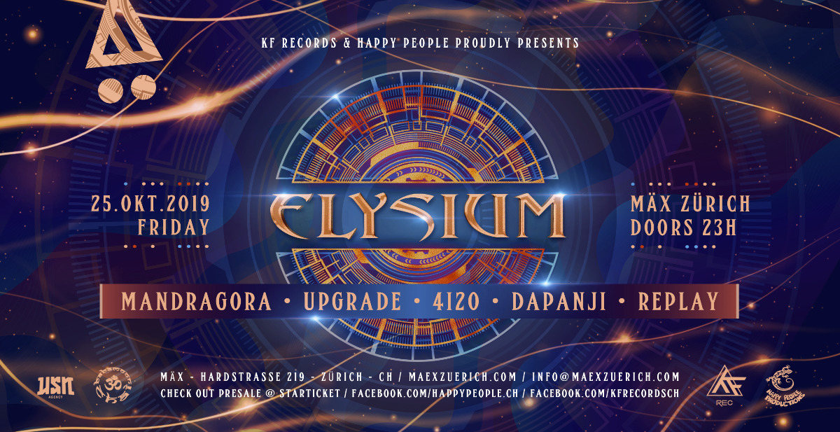 ☆ ELYSIUM ☆ w // Mandragora / 4i20 / Upgrade / DapAnji / Replay 25 Oct '19, 23:00
